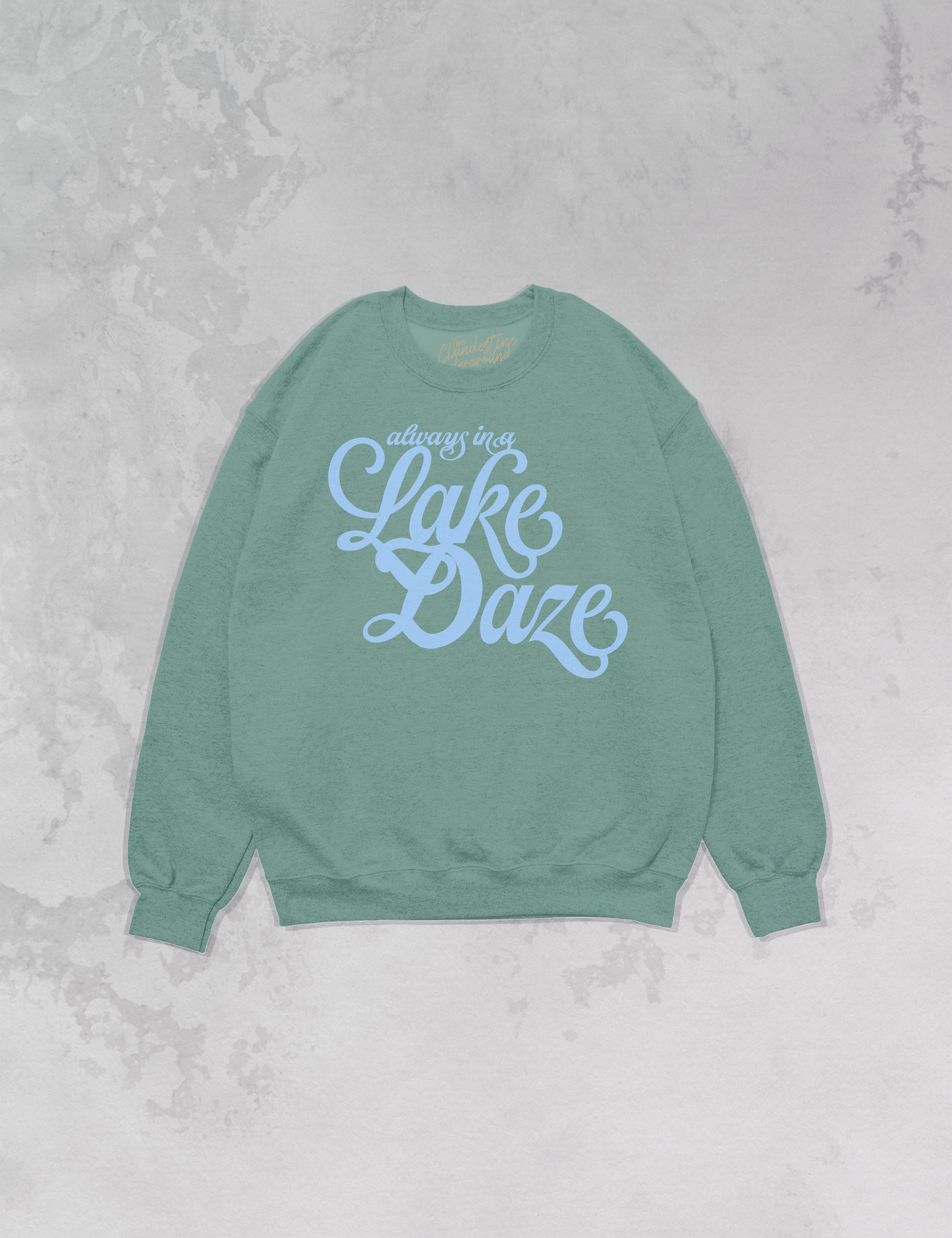 Lake Daze, Summer Oversized 90's Sustainable Sweatshirt