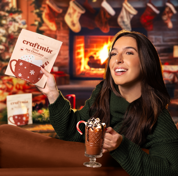 Cozy Hot Chocolate & Cocktail Mix