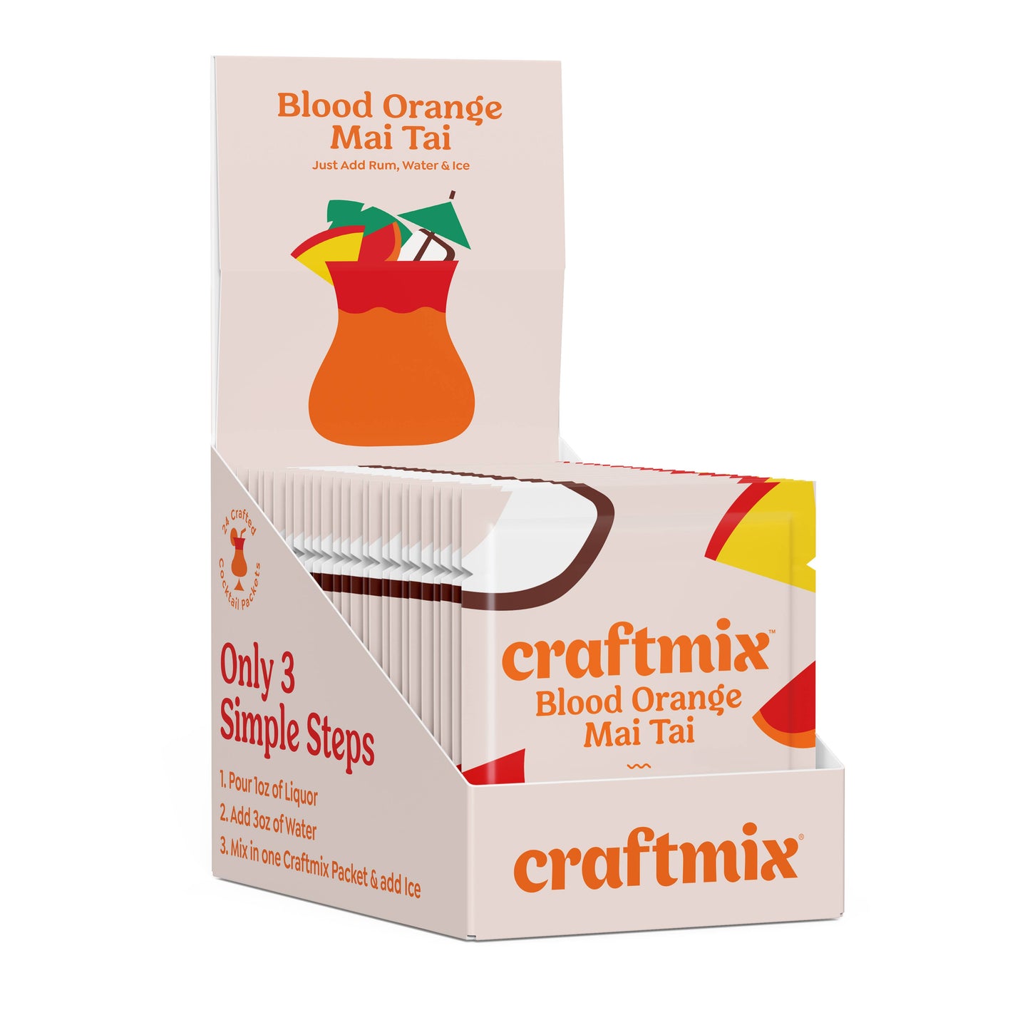 Blood Orange Mai Tai Cocktail
