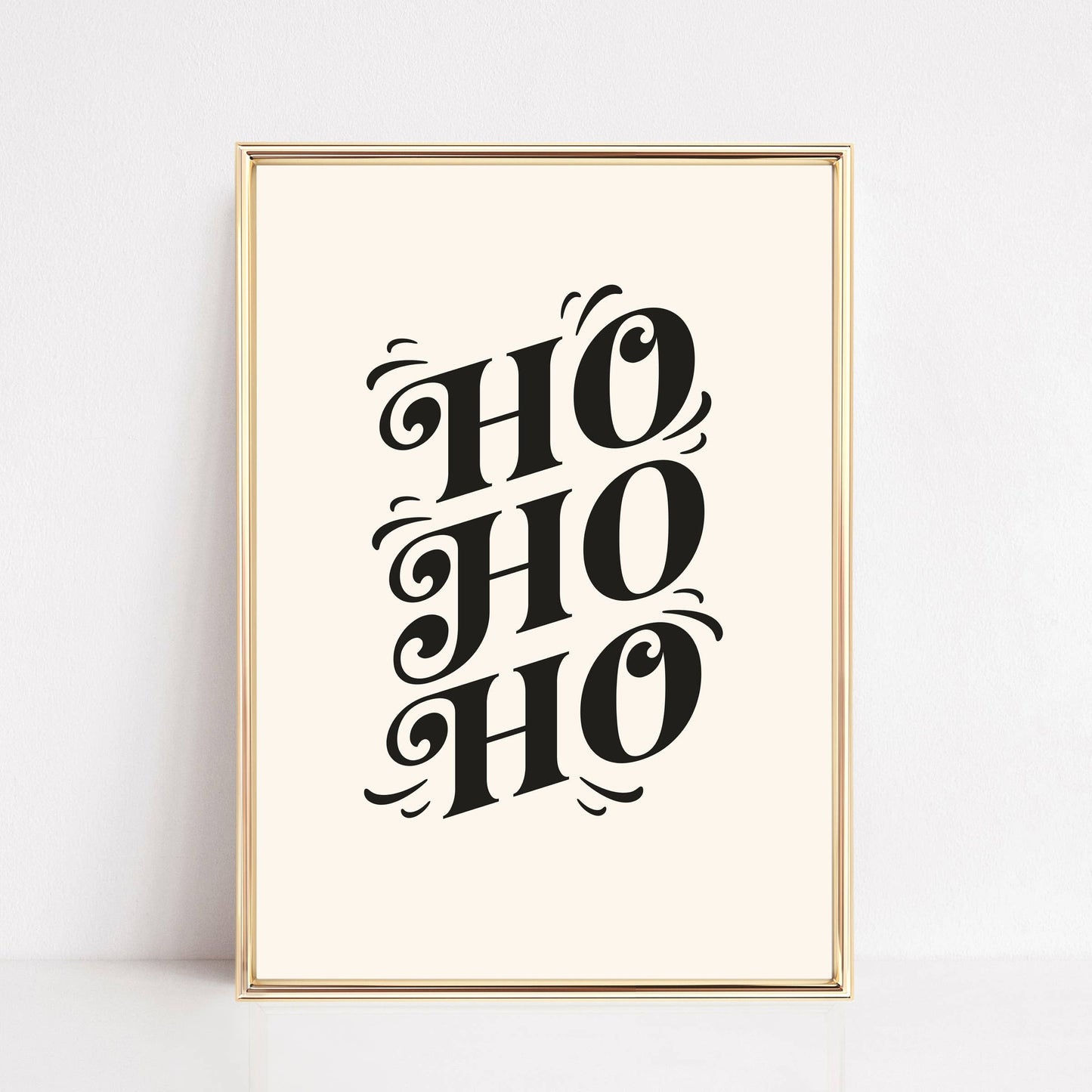 Retro Ho Ho Ho | Wall Art