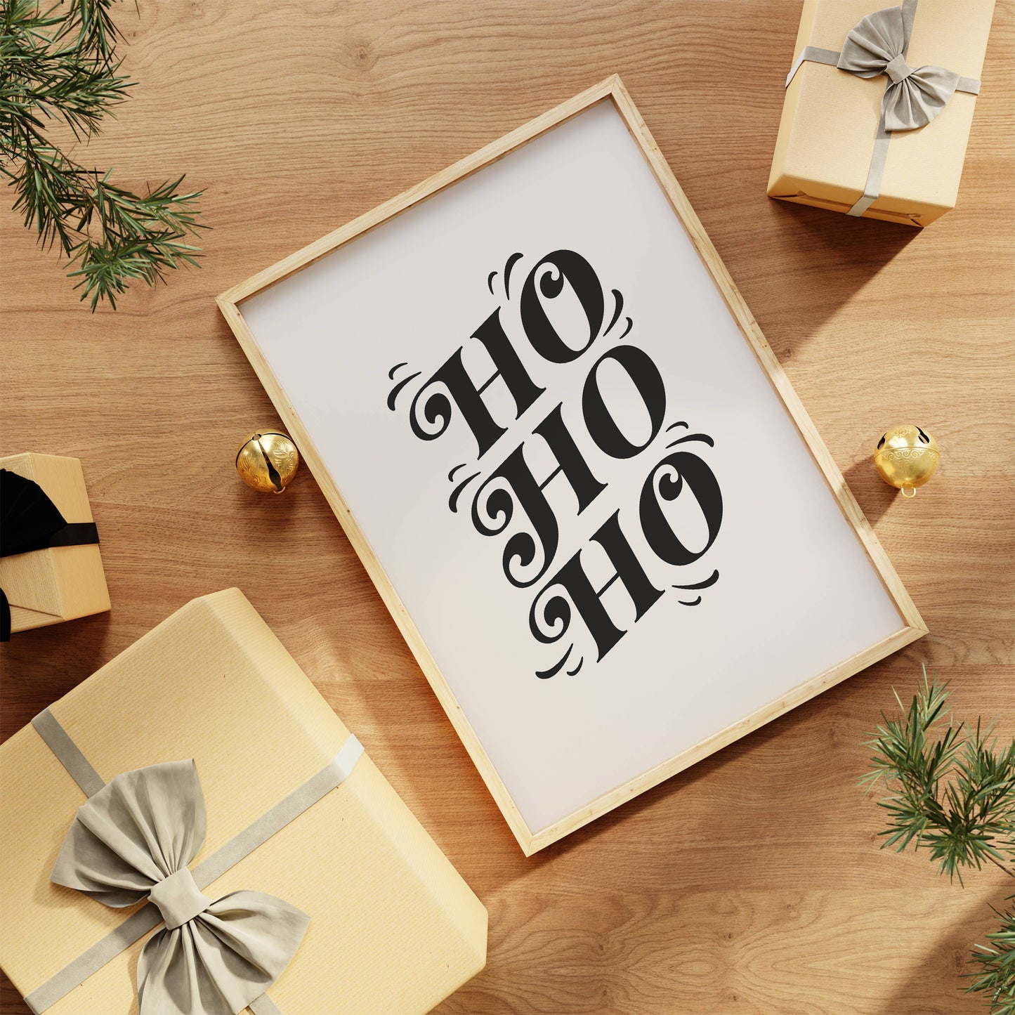 Retro Ho Ho Ho | Wall Art