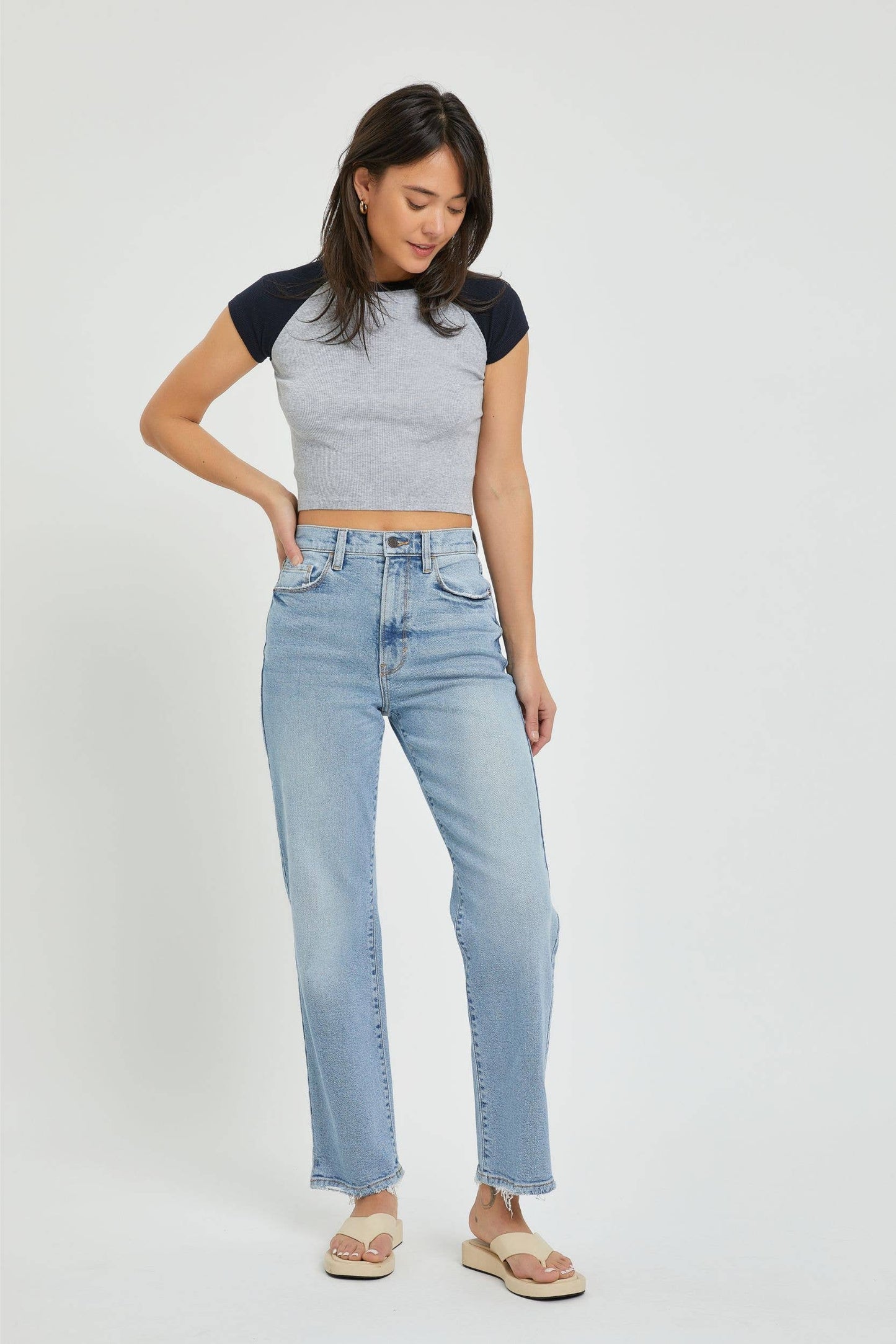 Super High Rise Dad Jeans
