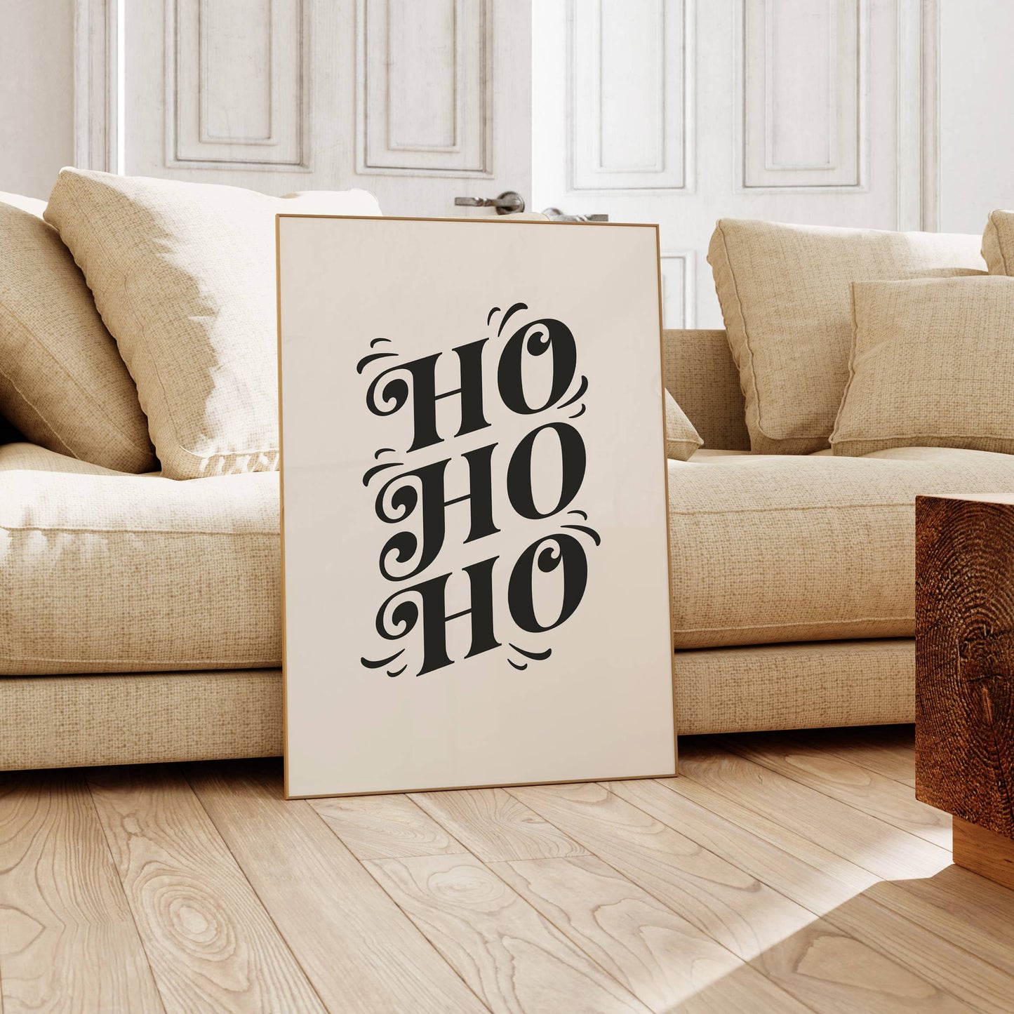 Retro Ho Ho Ho | Wall Art