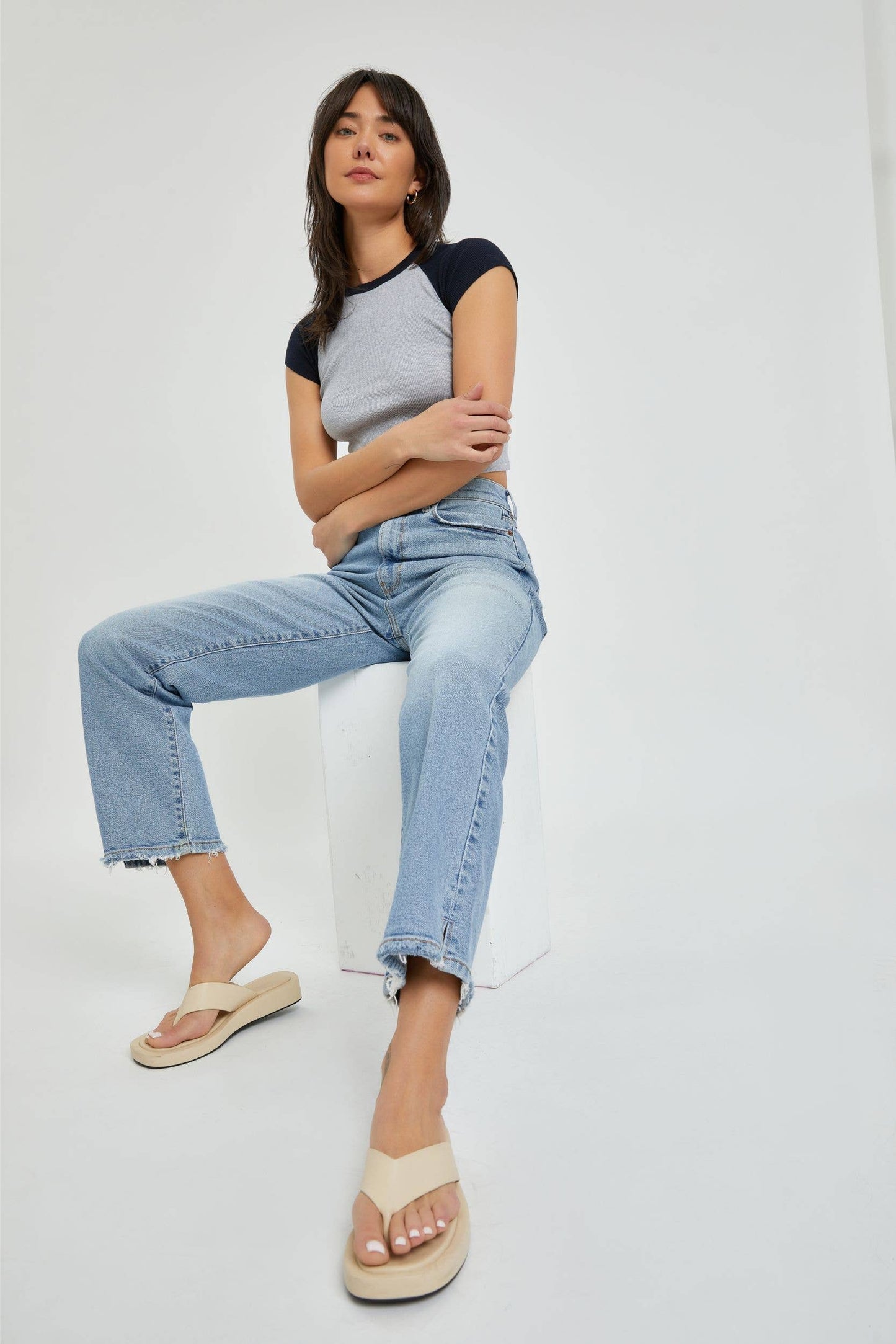 Super High Rise Dad Jeans