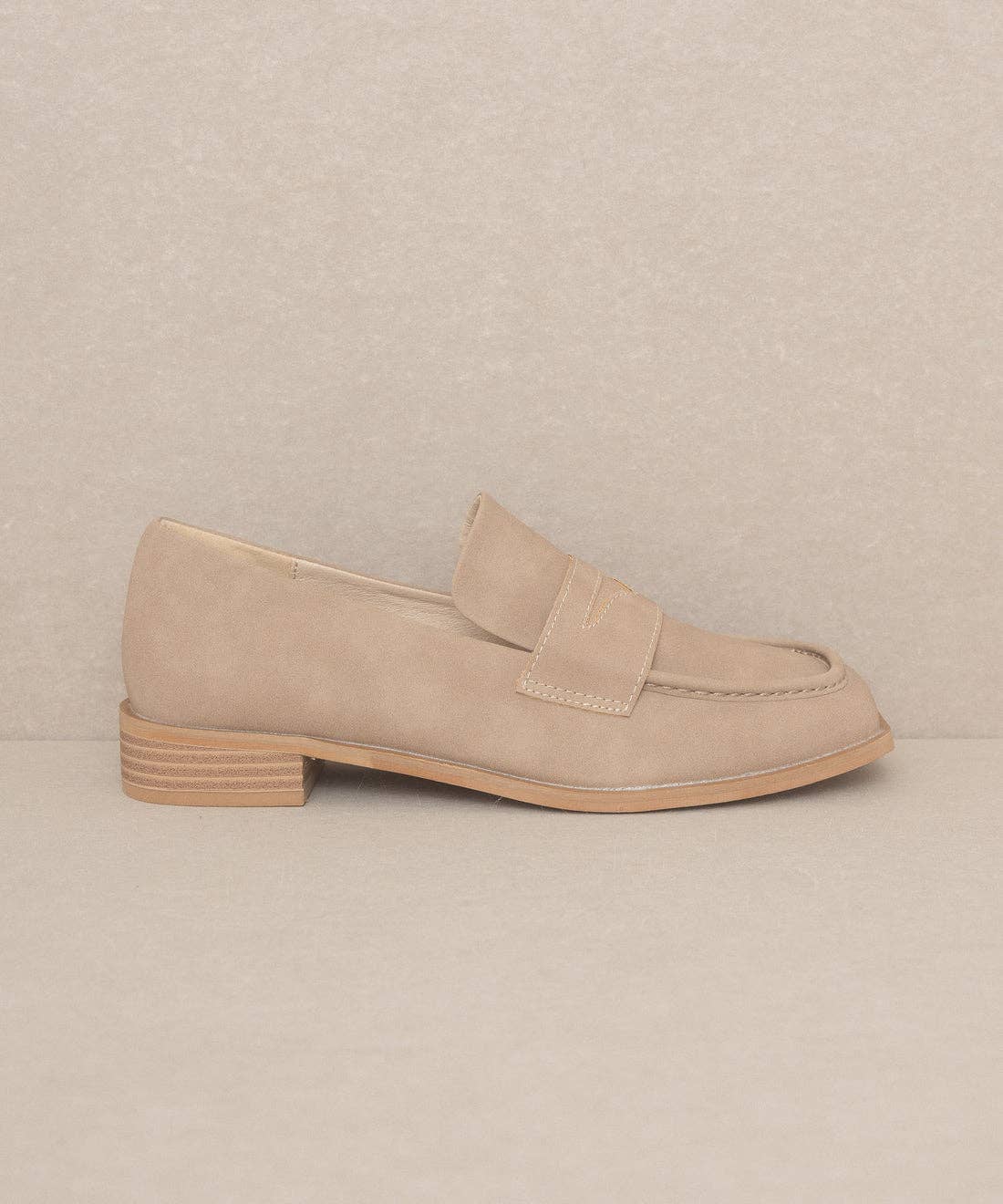 The June | Classic Square Toe Penny Loafer