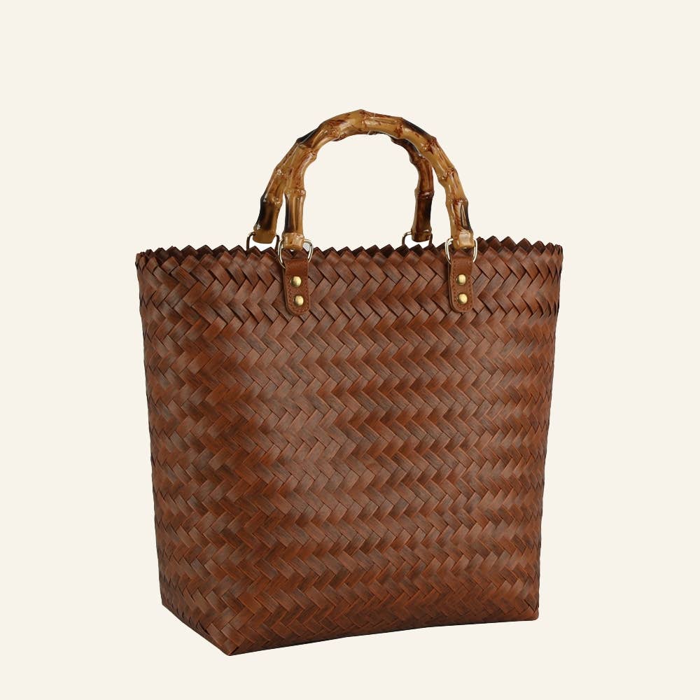 Basket Weave Tote Bag