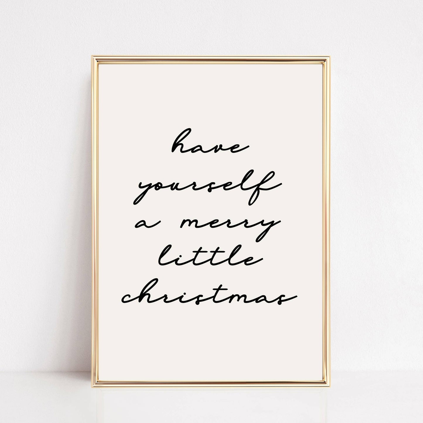 Merry Little Christmas Wall Art