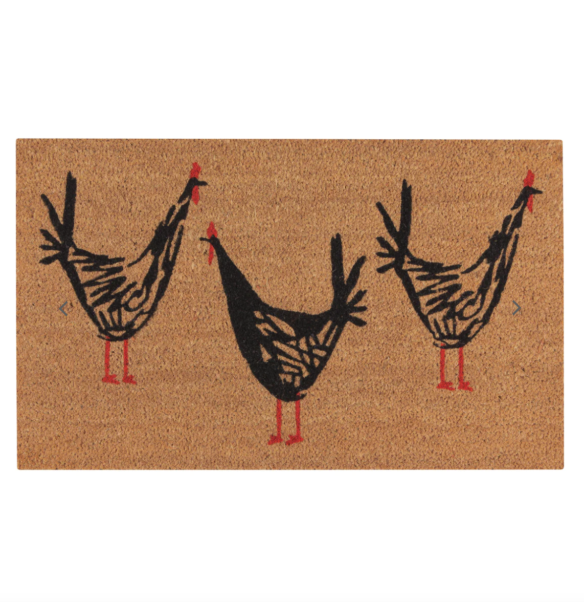 Chicken Scratch Doormat