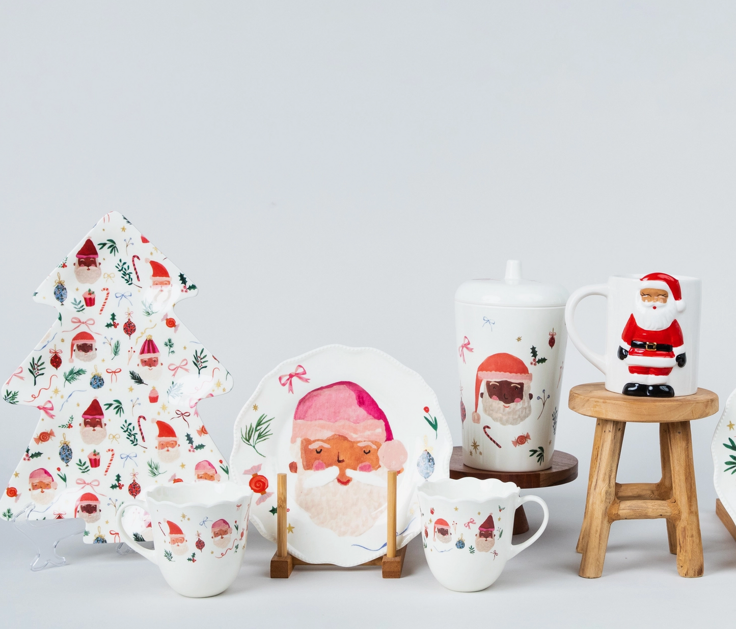 Festive Santa Mug