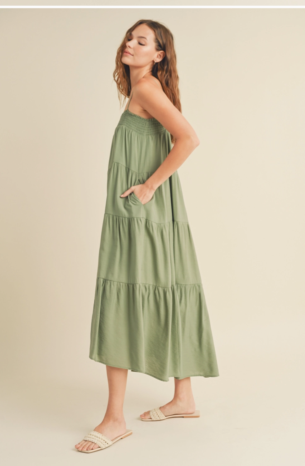 Tiered Maxi Dress