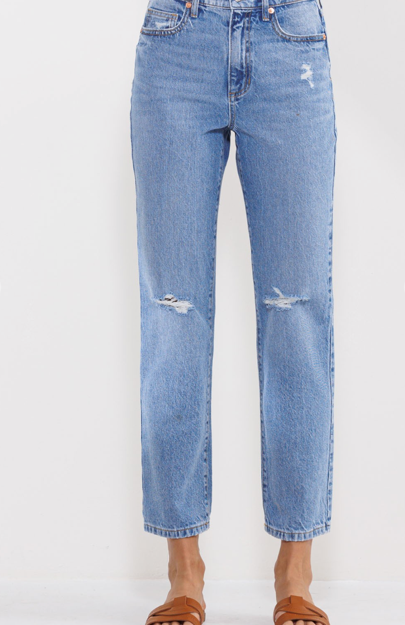 Marylyn Slim Straight Denim