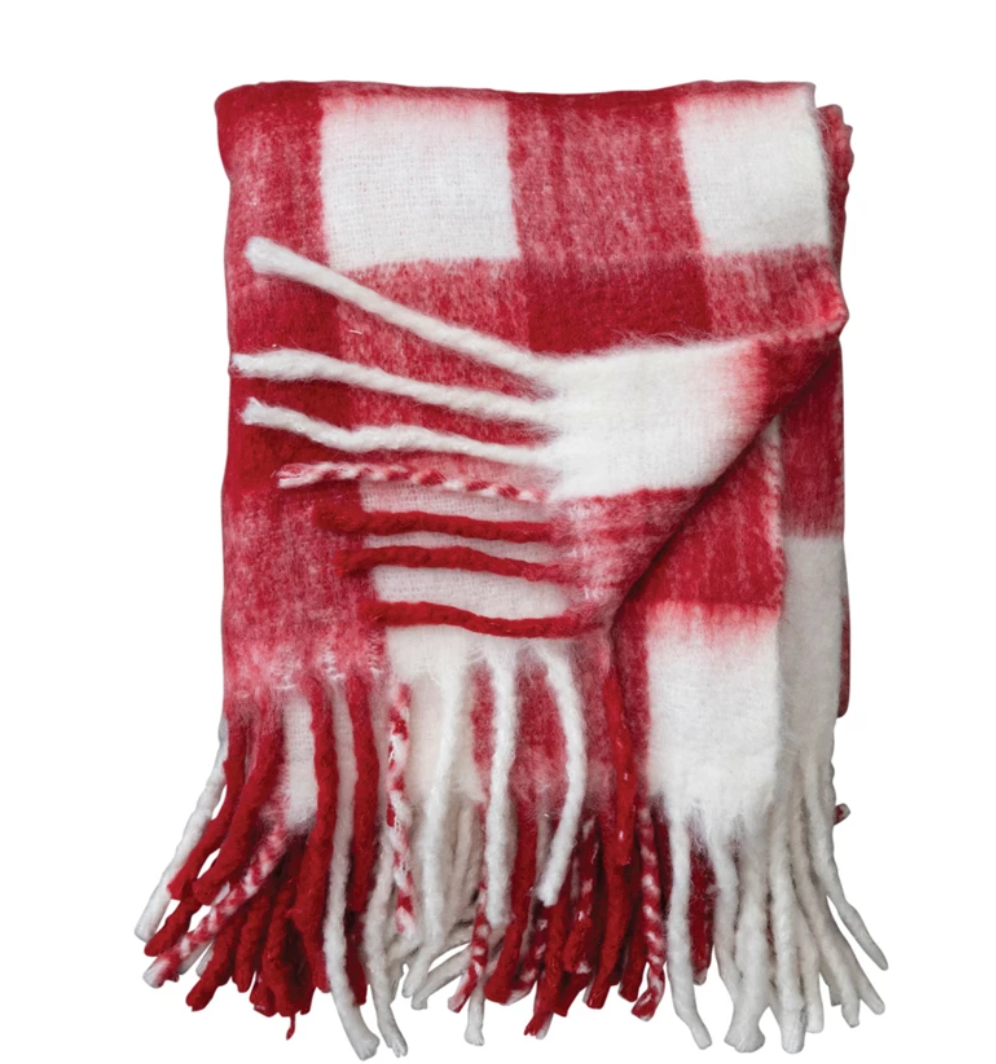 Woven Xmas Throw