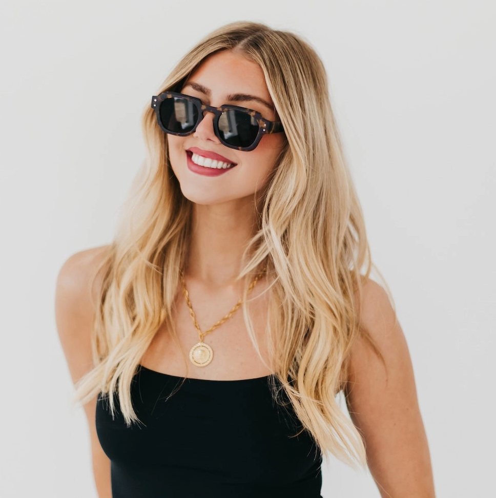 Blocky Square Retro Sunglasses