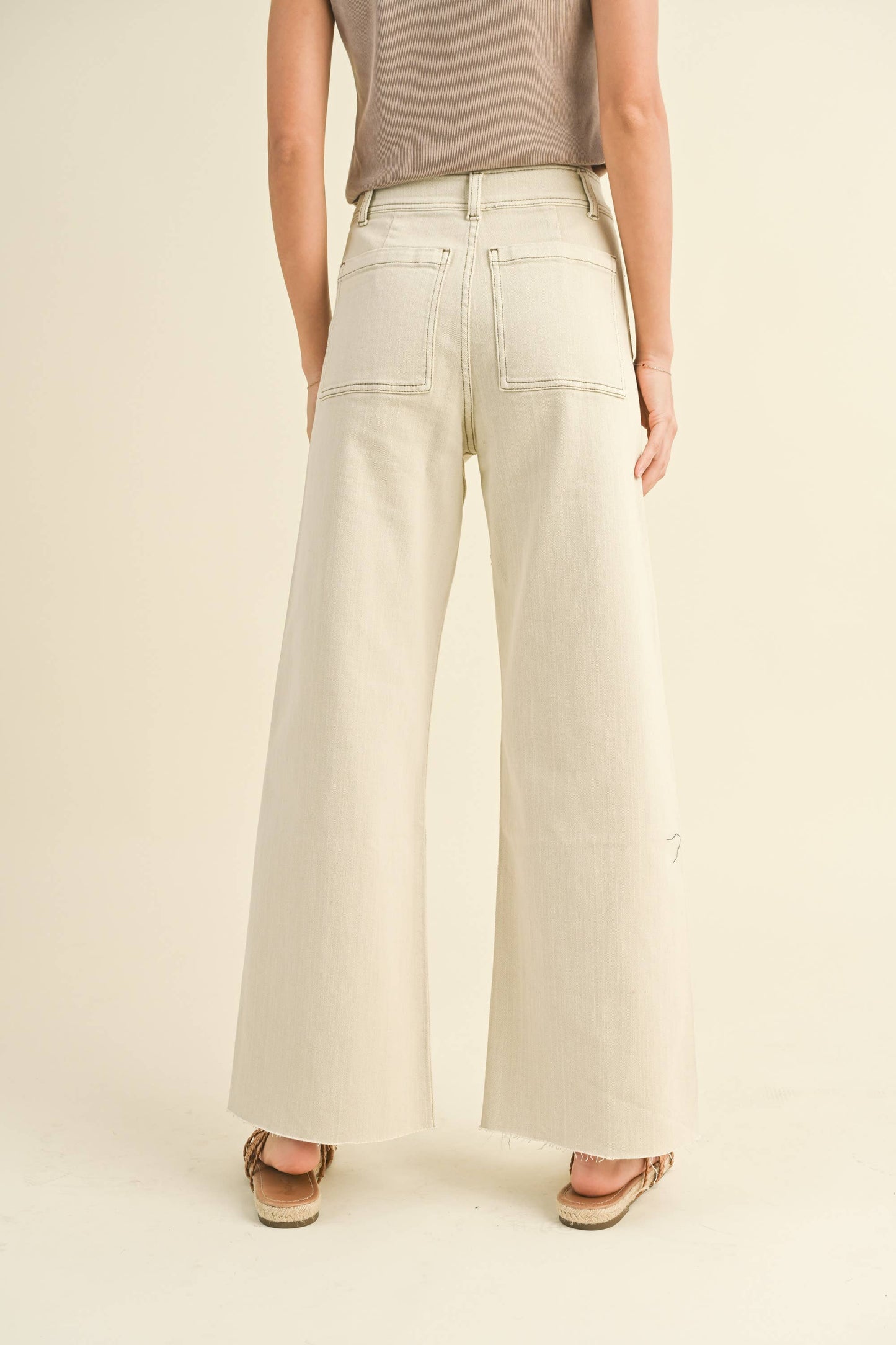 Mimi Straight Wide Leg Pants