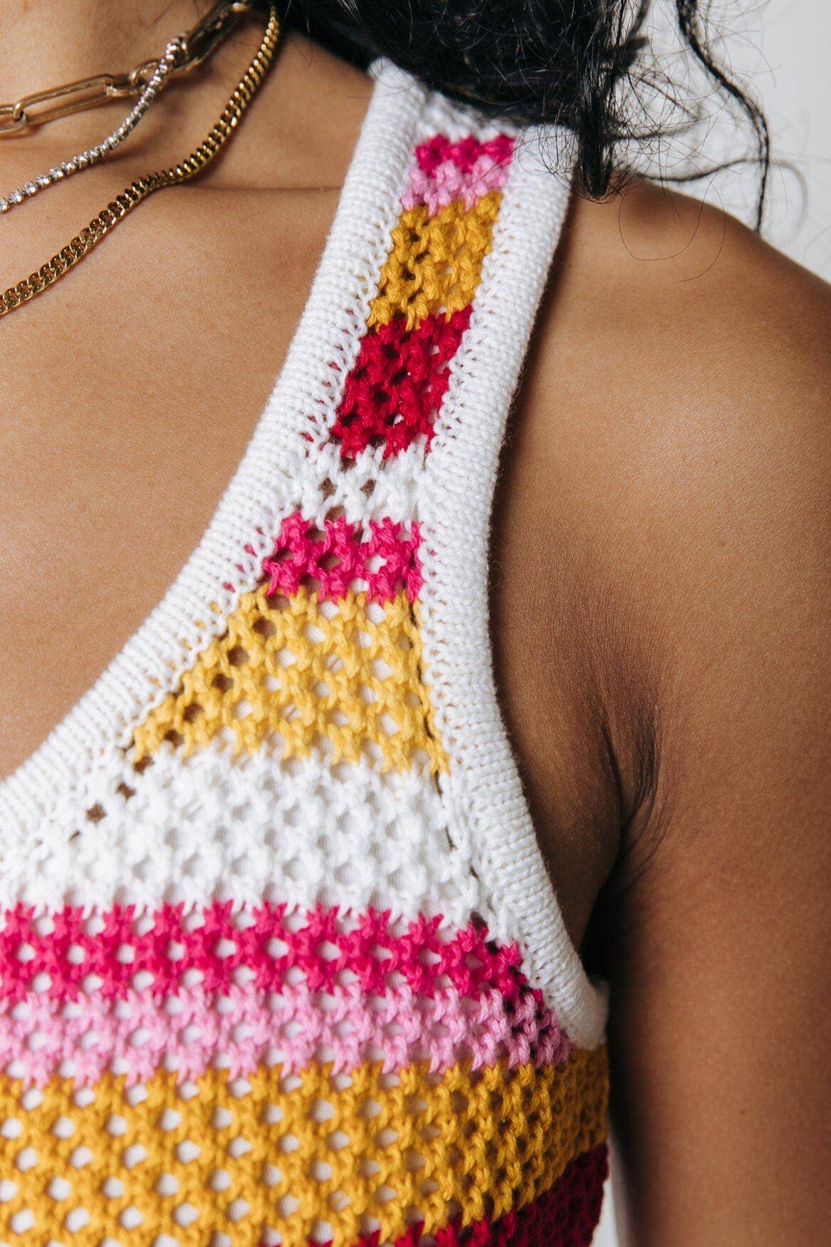 Alizee Crochet Maxi Dress