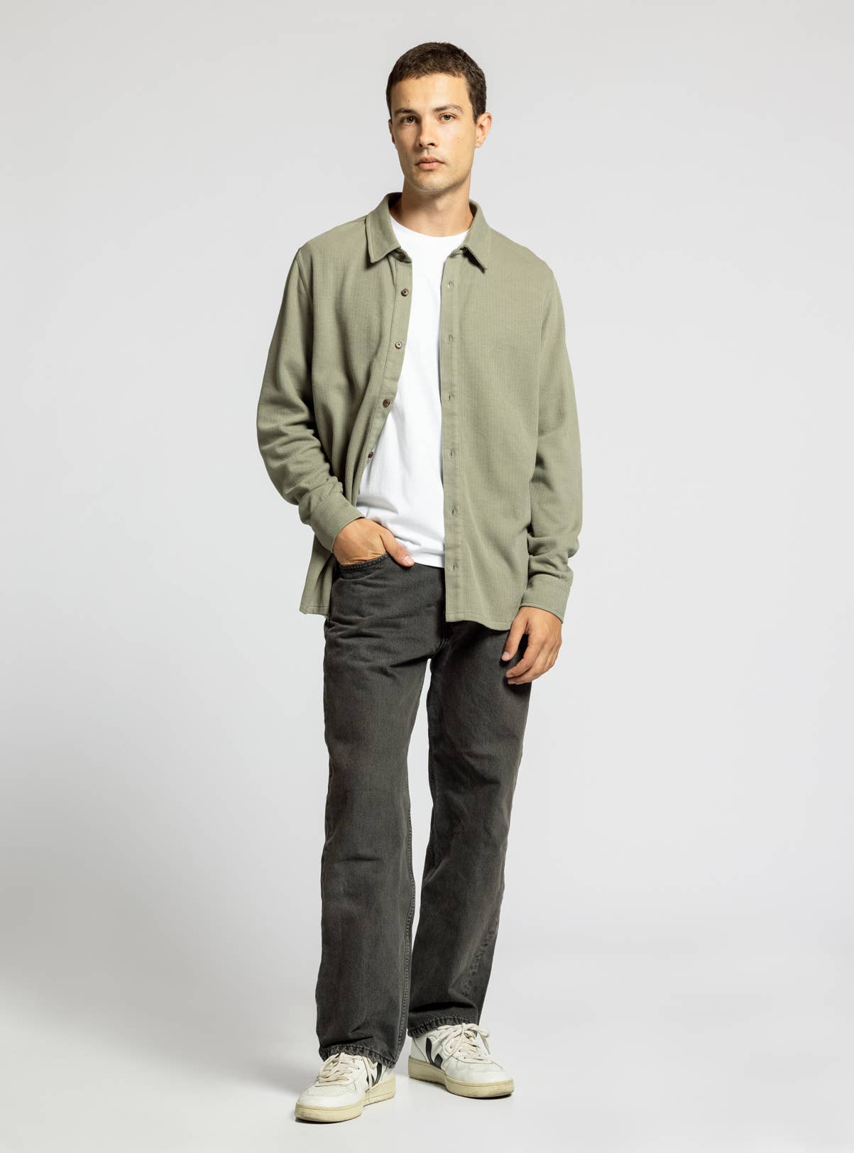 HIGHLAND BUTTON UP