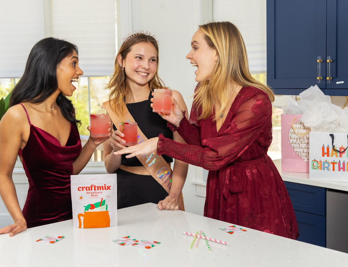 Strawberry Mule Cocktail