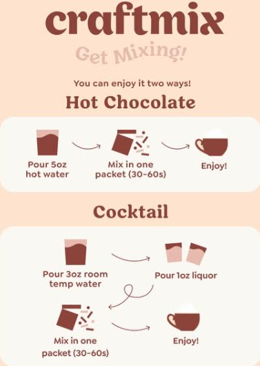 Cozy Hot Chocolate & Cocktail Mix