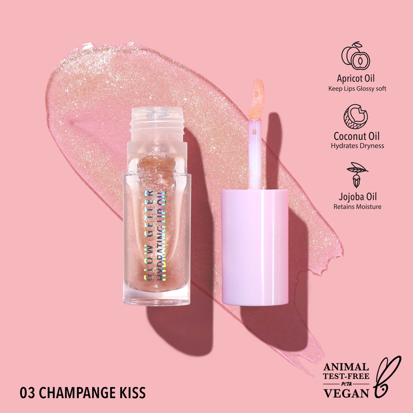 Glow Getter Lip Oil (Champagne Kiss)