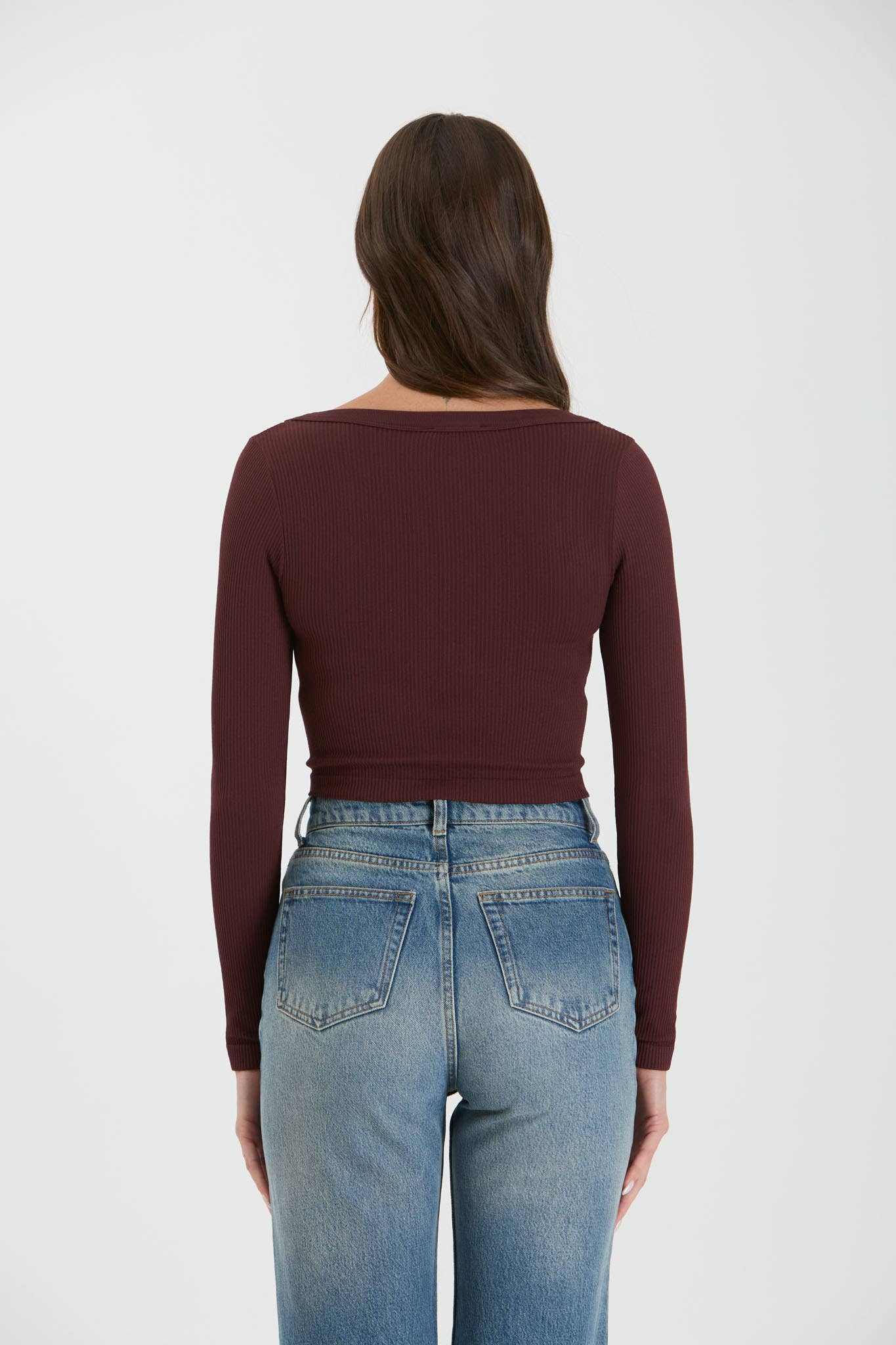 SCOOP NECK CROP TOP