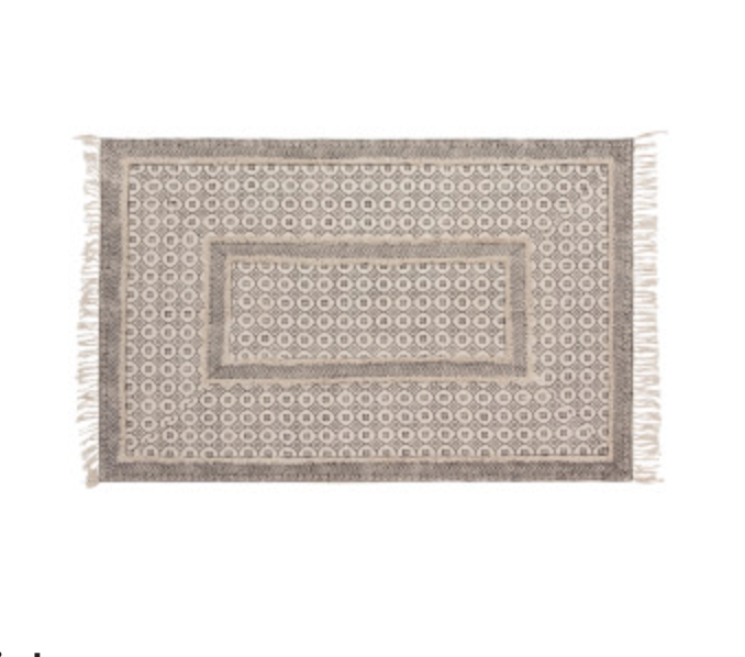 Plaza Block Print 4x6 Rug