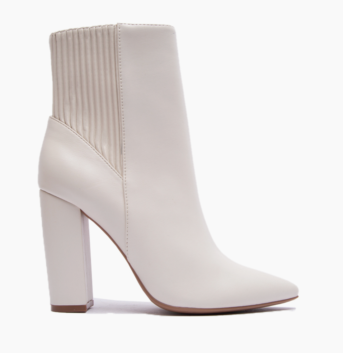Charlotte Off White Bootie
