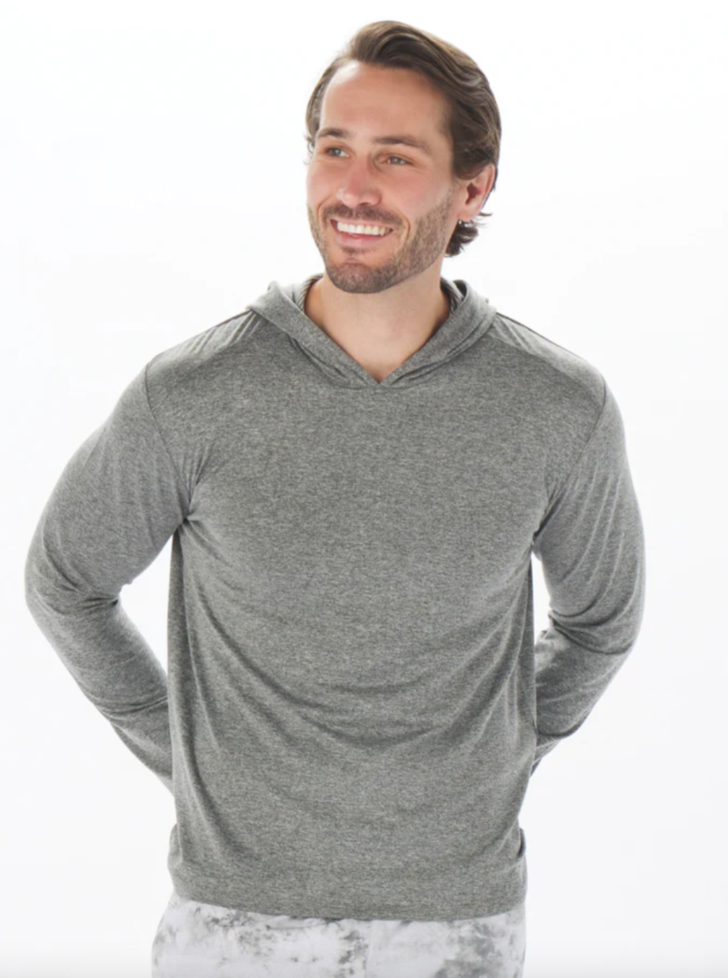 Black Heather Taclite Hoodie