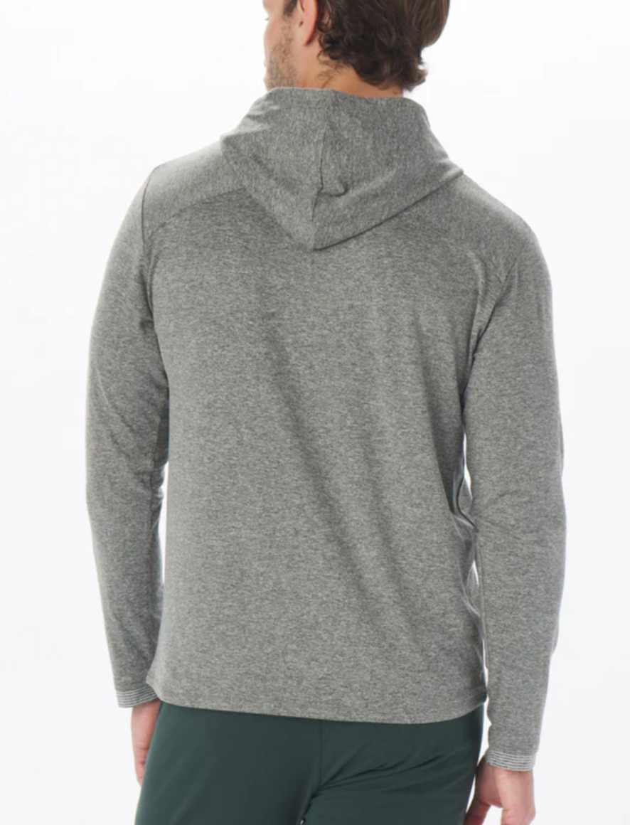 Black Heather Taclite Hoodie