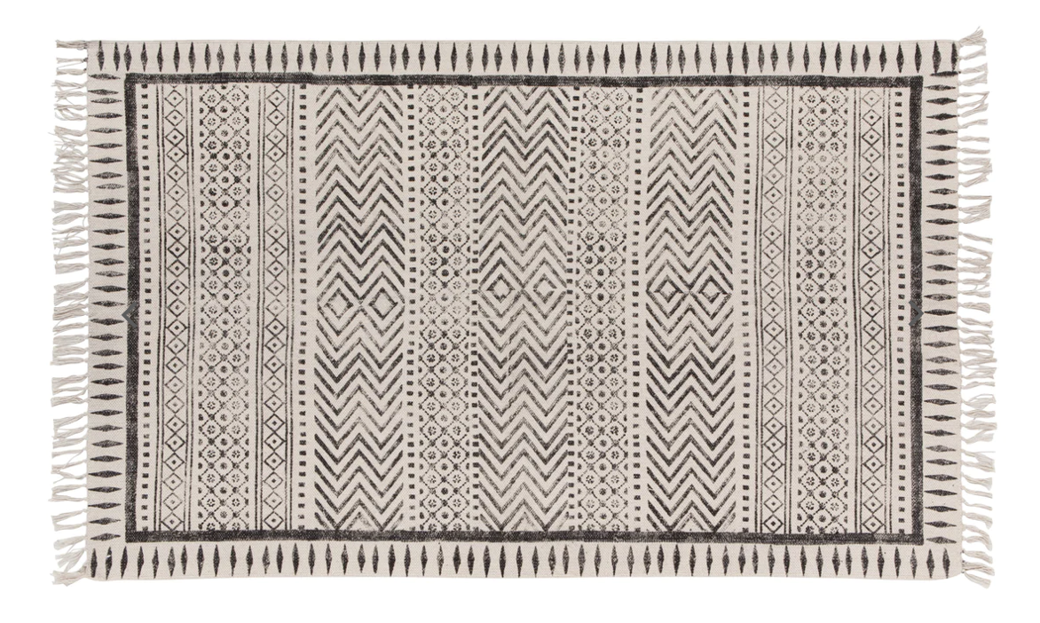 3x5 Print Block Rug