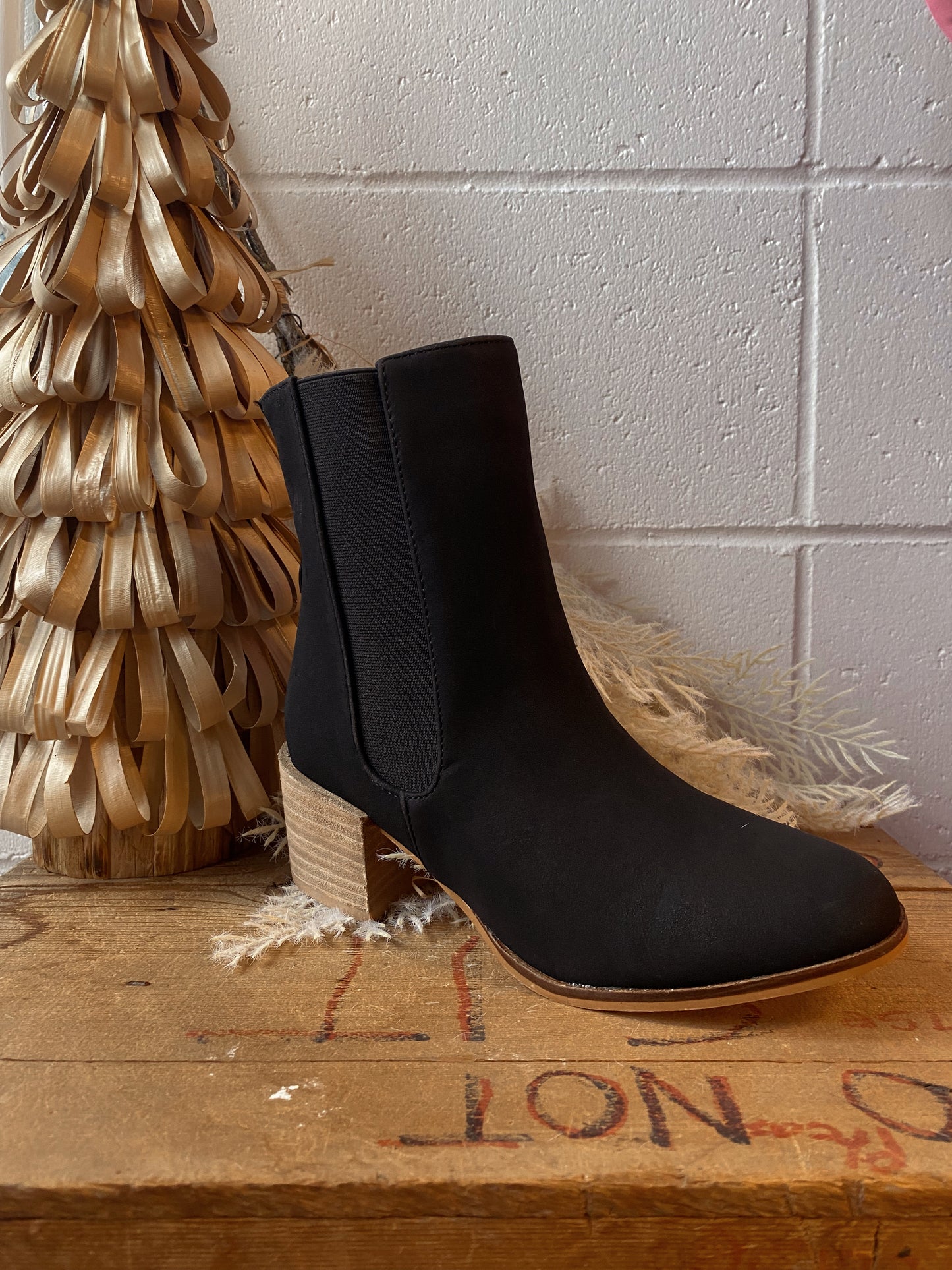 Rory Black Bootie