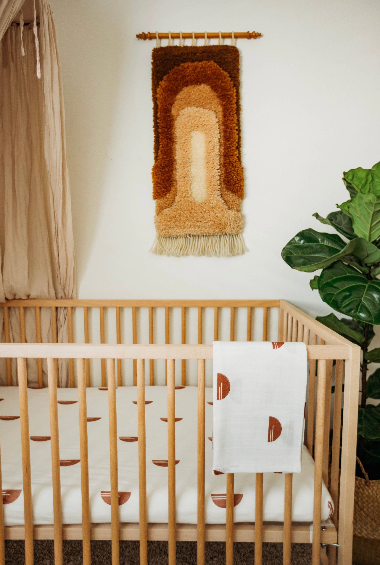 Sedona Muslin Crib Sheet
