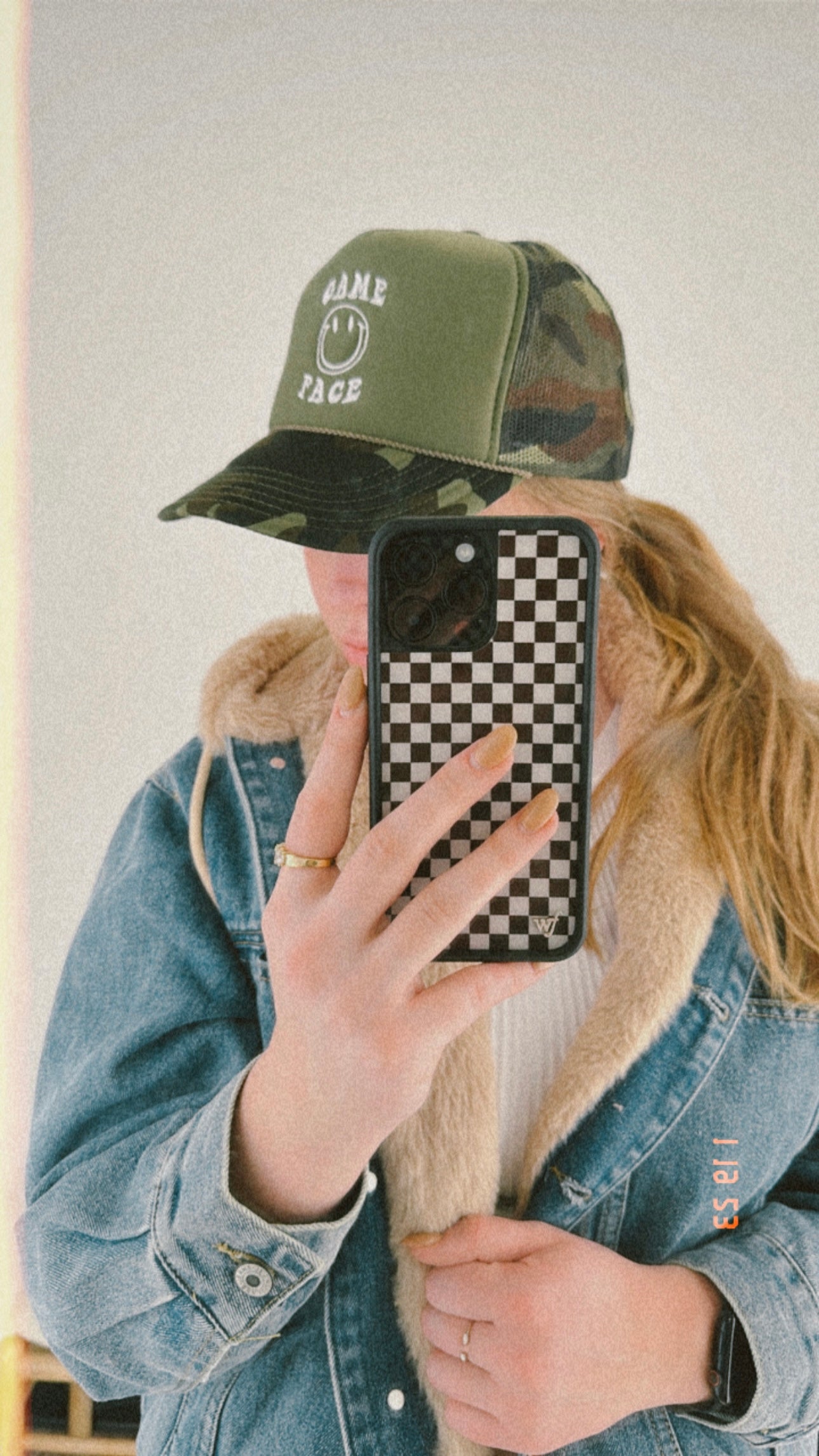 Game Face Camo Trucker Hat