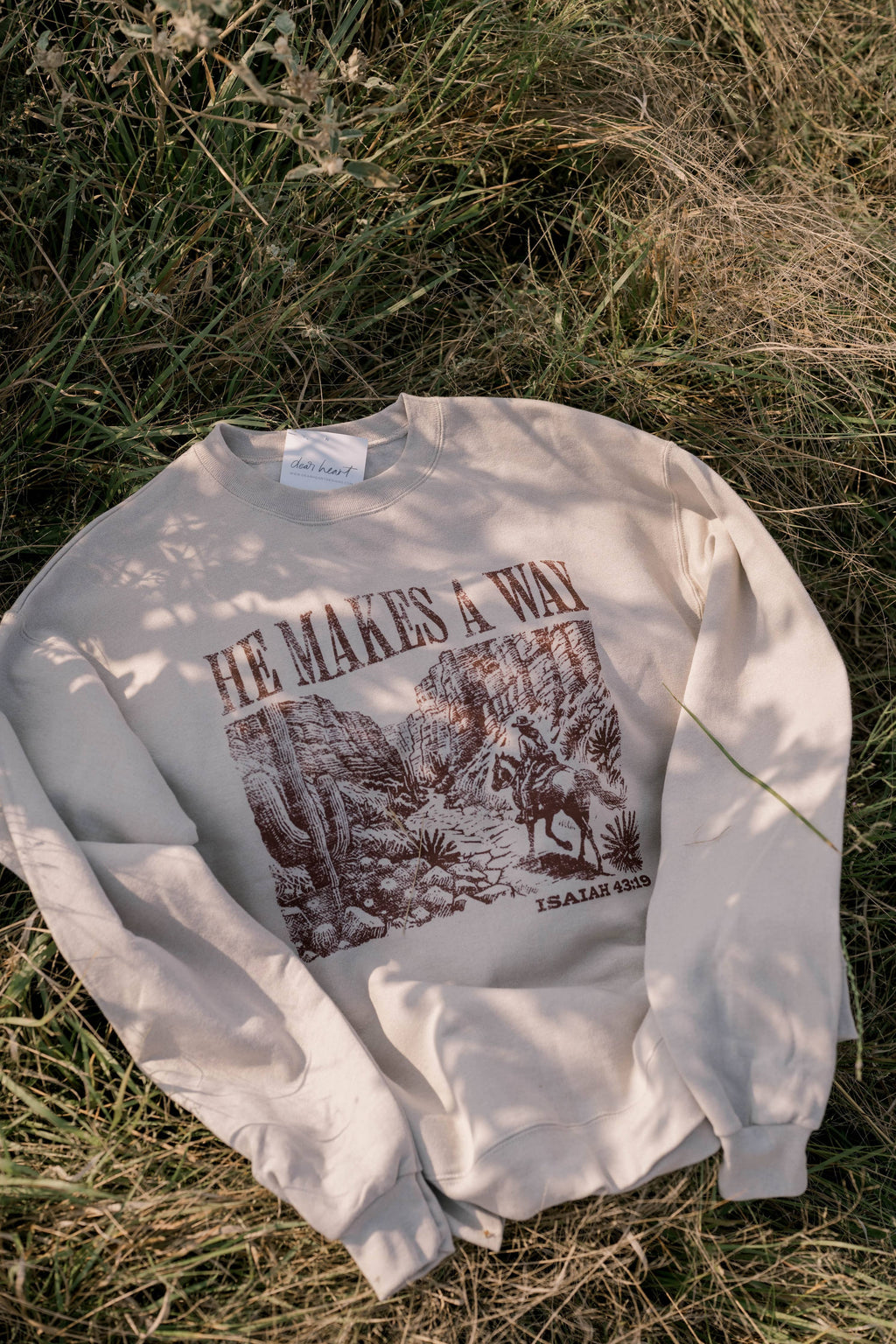 He Makes A Way Crewneck