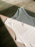 Fishing Cowgirl Cropped Tank