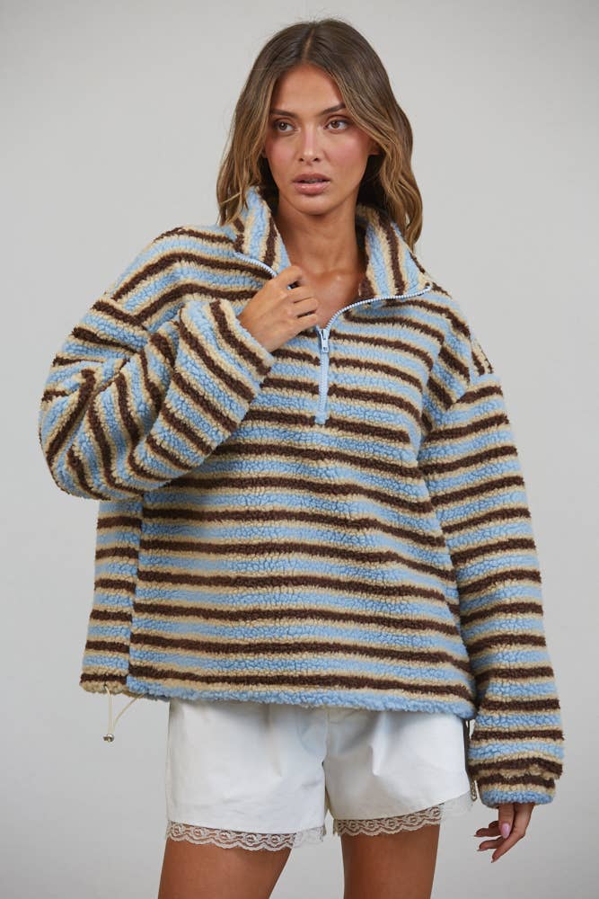RELAXED SHERPA PULLOVER