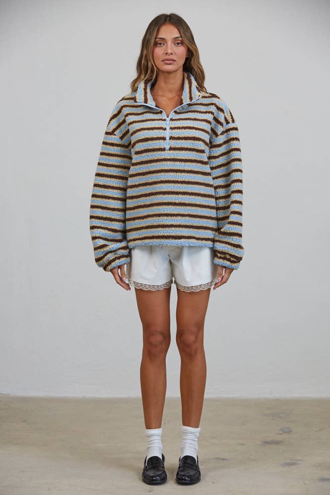 RELAXED SHERPA PULLOVER
