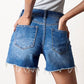 Tracy High Rise Denim Shorts