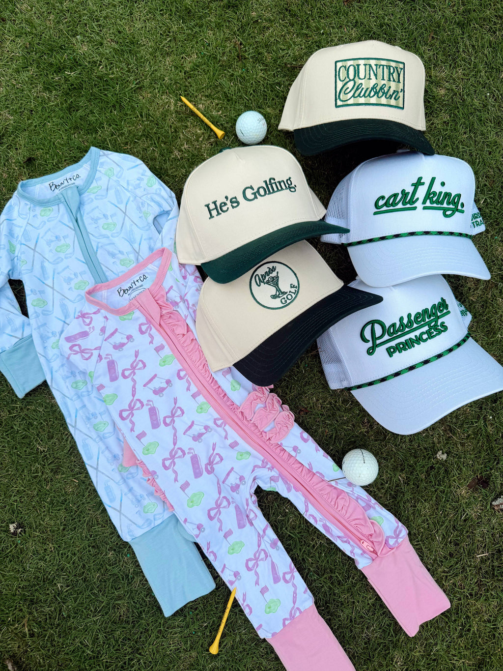 He's Golfing - Trucker Hat