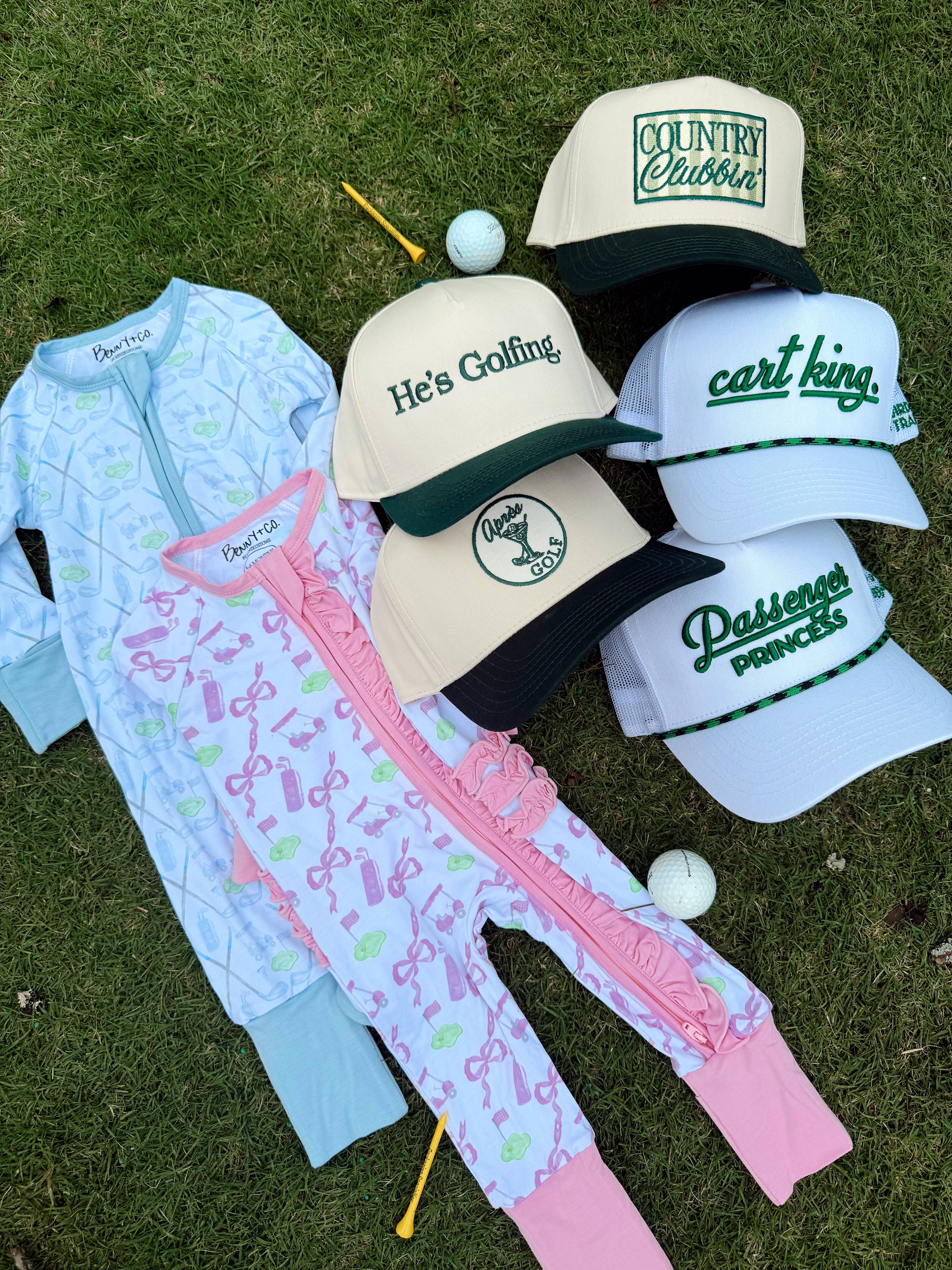 He's Golfing - Trucker Hat