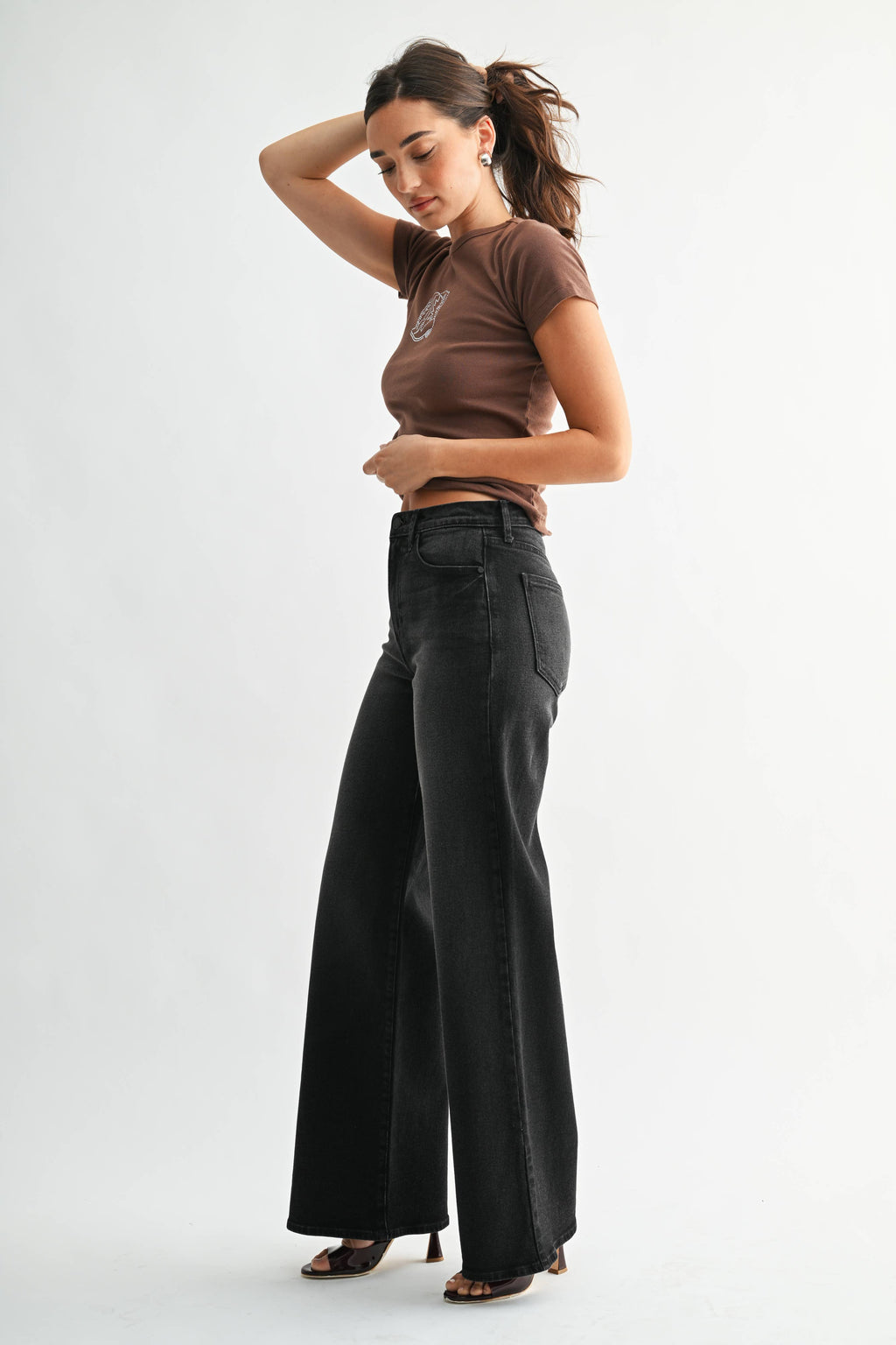 Full Length Palazzo Denim