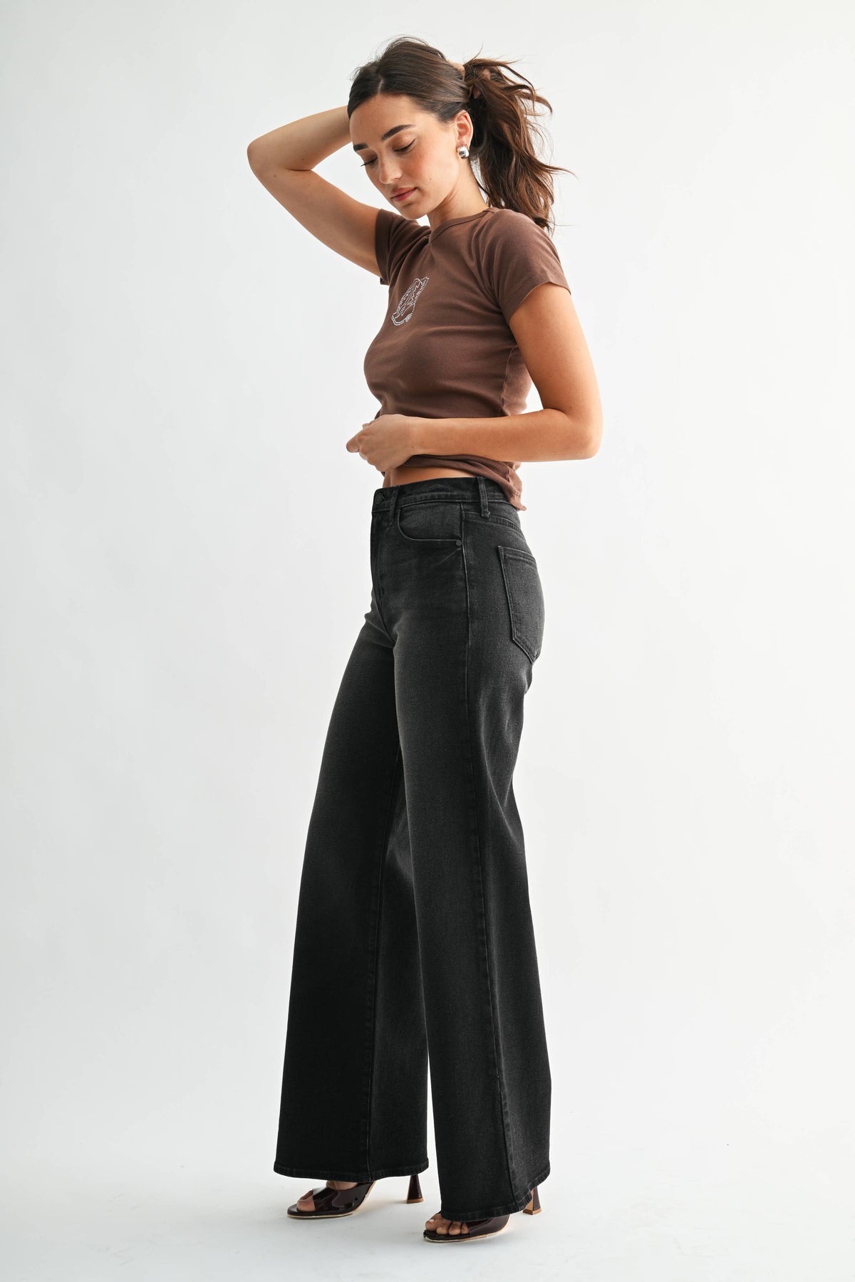Full Length Palazzo Denim