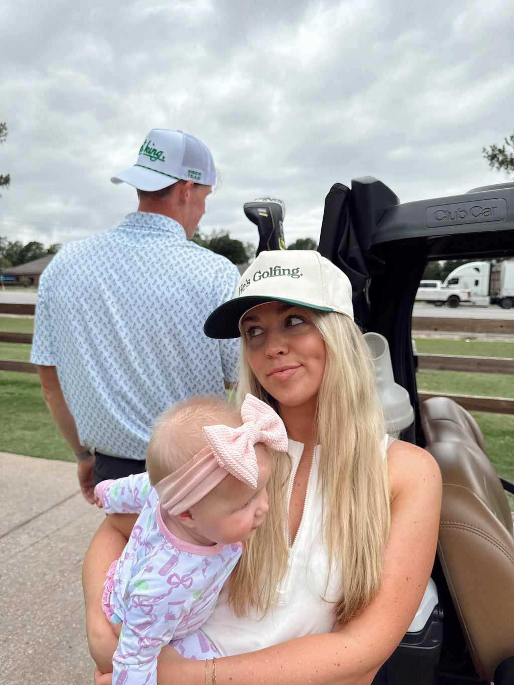 He's Golfing - Trucker Hat