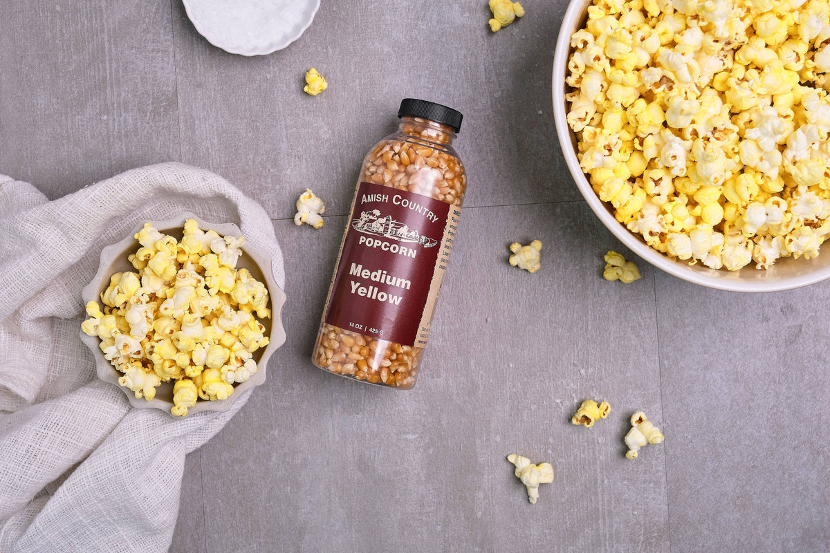 Medium Yellow Popcorn - 14oz Bottle