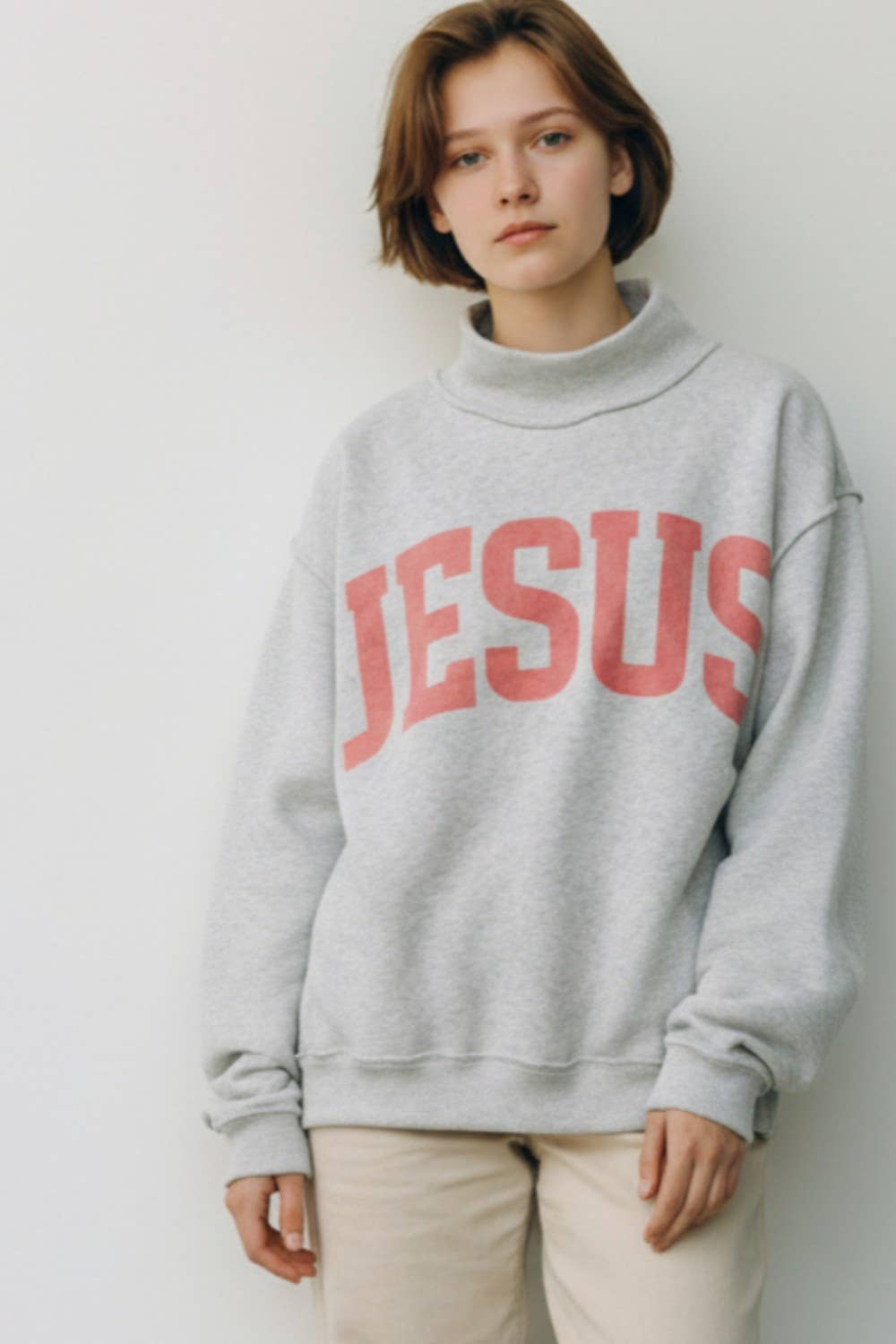 JESUS/GOD IS GOOD Reversible Sweatshirt