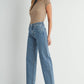 Longer Length Wide Leg Denim