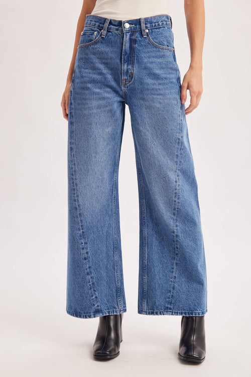 VINTAGE SEAM WIDE LEG DENIM