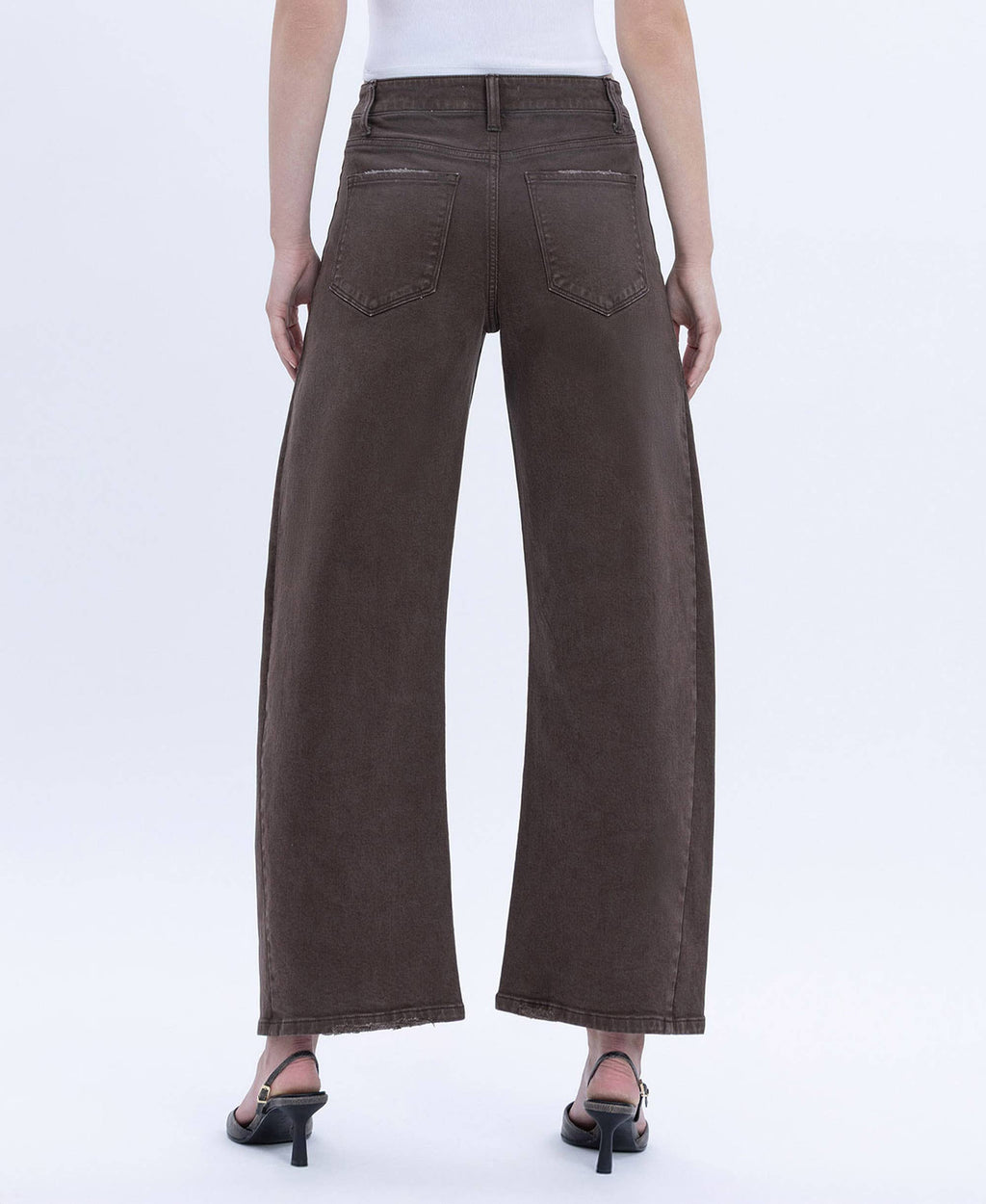 Brown Barrel Denim