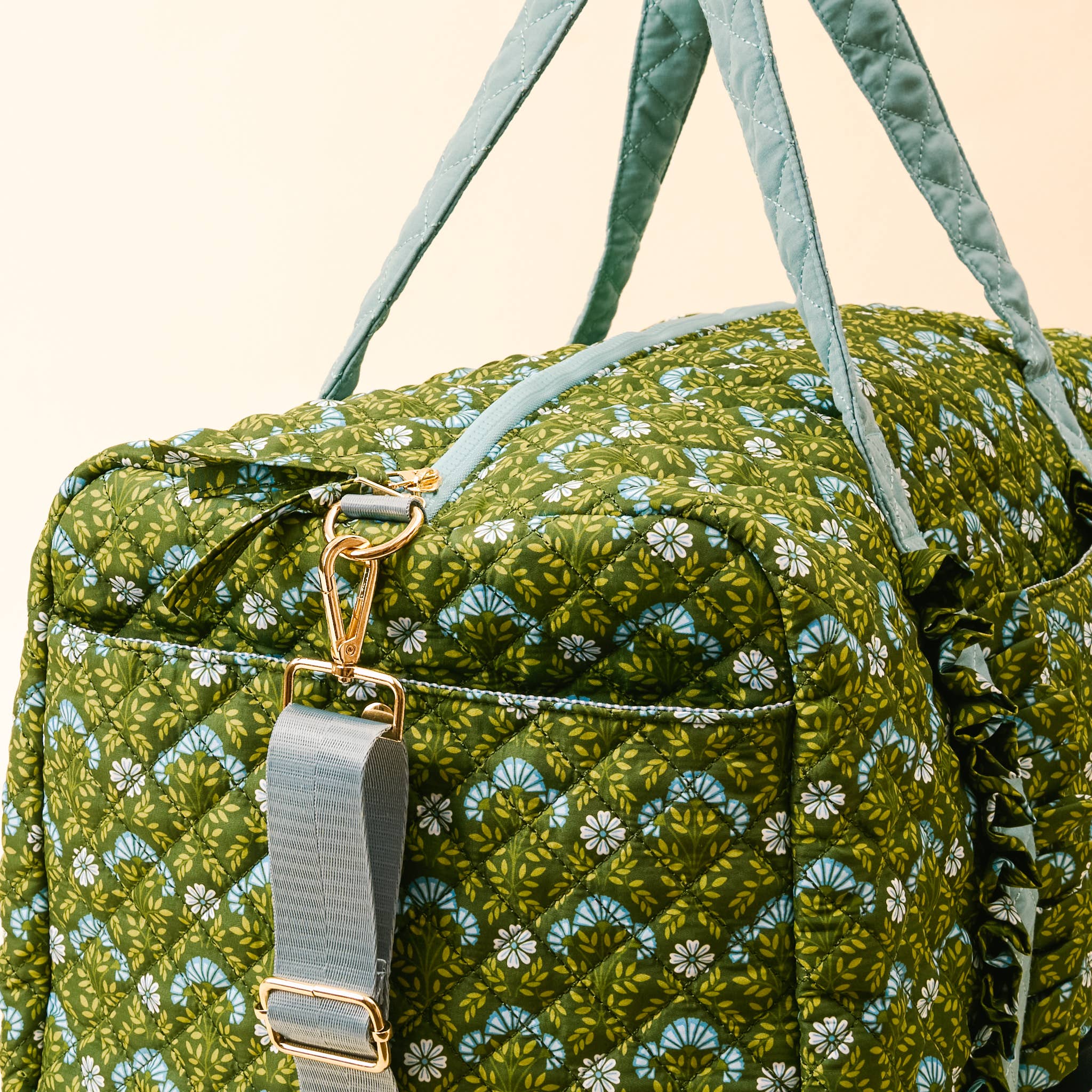 Quilted Weekender Bag