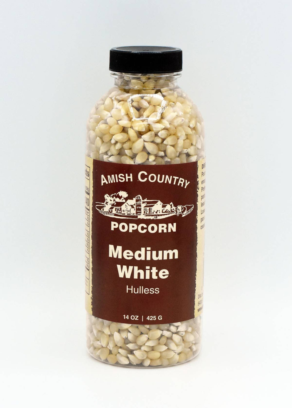Medium White Popcorn - 14oz Bottle