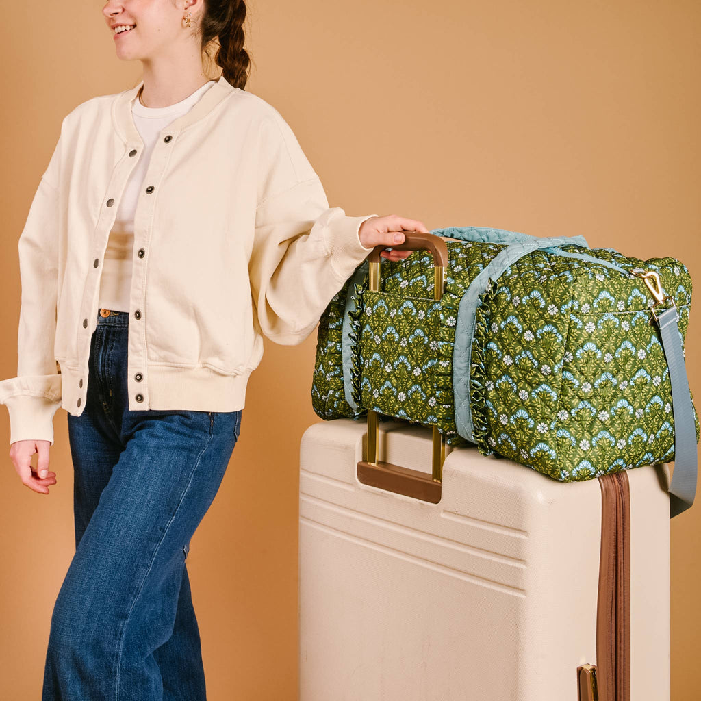 Quilted Weekender Bag